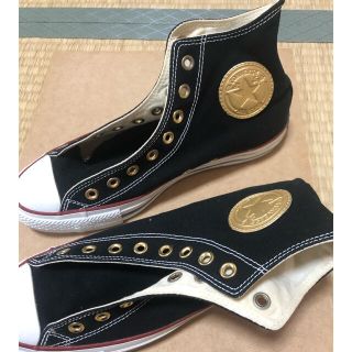 コンバース(CONVERSE)のconverse スニーカー　黒(スニーカー)