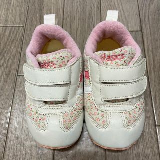 アシックス(asics)のアシックス  花柄スニーカー  13.0cm(スニーカー)