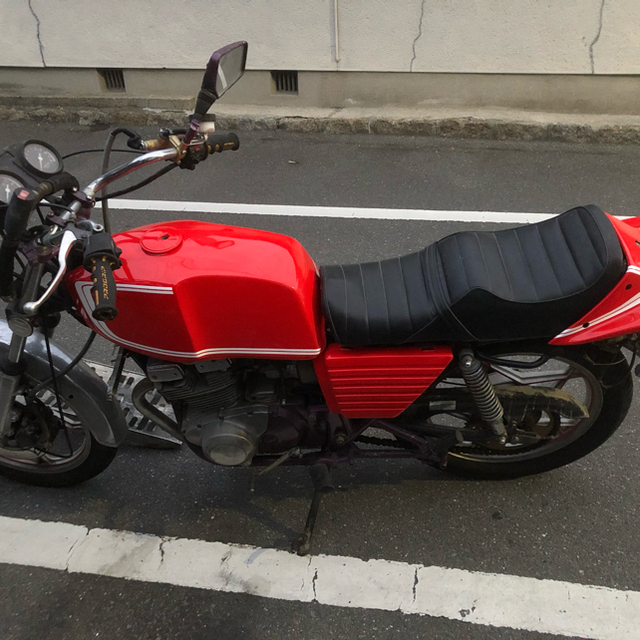 gsx250e ザリ　キャブoh 外装塗りたて