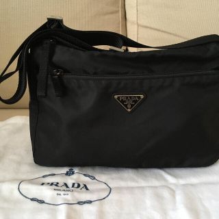 プラダ(PRADA)の【ochanさま専用】プラダ　ナイロン✖️レザー　ショルダーバック(ハンドバッグ)