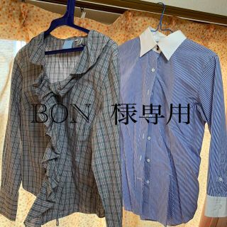 スーツカンパニー(THE SUIT COMPANY)のBON様専用☆ザ　スーツカンパニーセット(シャツ/ブラウス(長袖/七分))