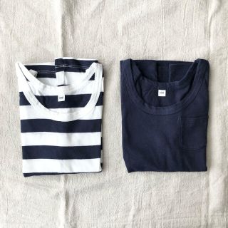 ムジルシリョウヒン(MUJI (無印良品))の無印良品　タンクトップ　100cm 2枚セット(Tシャツ/カットソー)