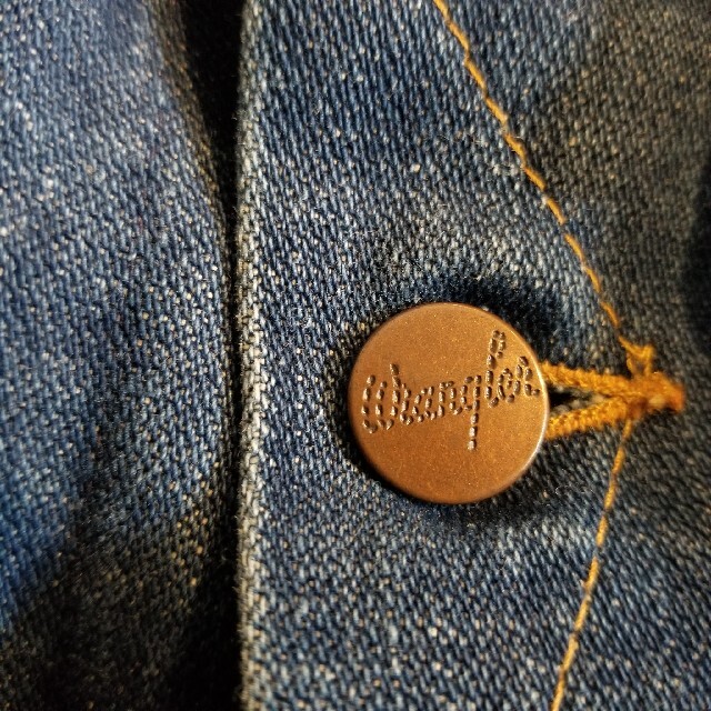 Wrangler(ラングラー)のWranglerのメンズGジャン　デニム　38サイズ メンズのジャケット/アウター(Gジャン/デニムジャケット)の商品写真