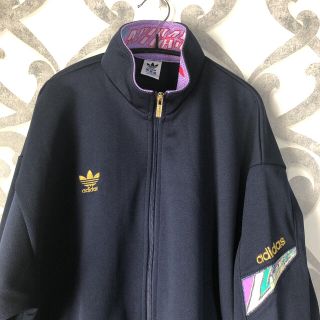 アディダス(adidas)の【古着】adidas☆トラックジャケット　デサント製　90年代(ジャージ)