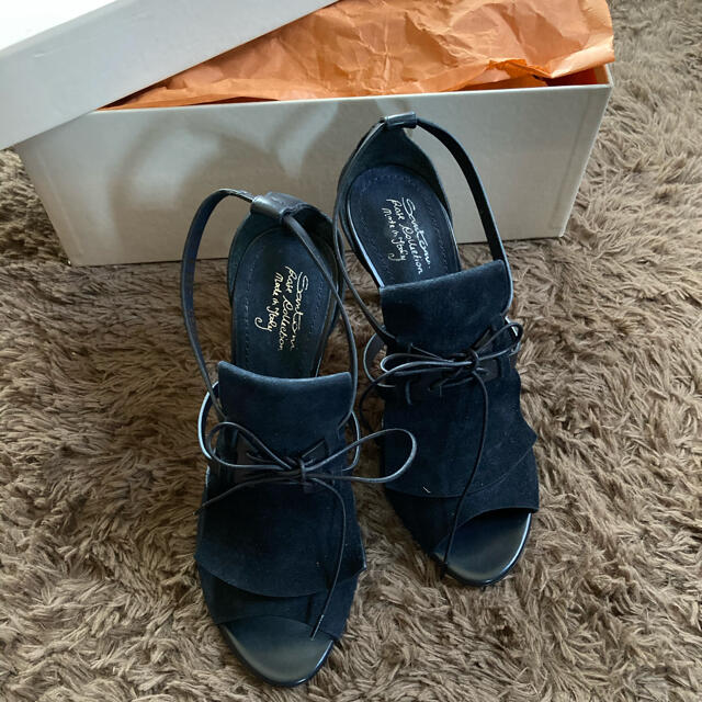 Santoni - 【未使用】イタリア高級ブランドSantoni☆スエードオープン