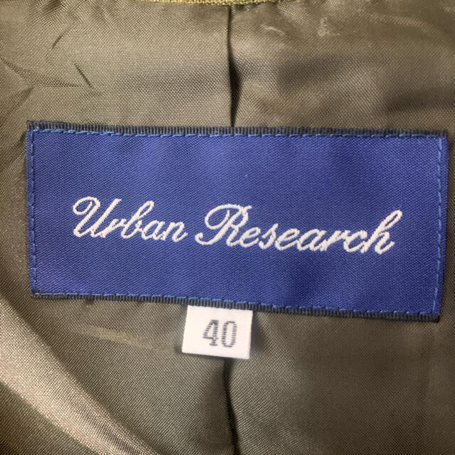 URBAN RESEARCH(アーバンリサーチ)の リネン混3Bミディコート レディースのジャケット/アウター(テーラードジャケット)の商品写真