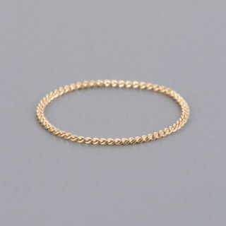 パティエラ  【レイ】18K キヘイチェーンピンキーリング  M(リング(指輪))