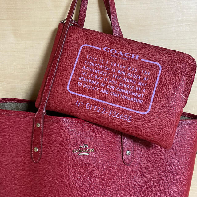 COACH(コーチ)のコーチトートバッグ　リバーシブル　 レディースのバッグ(トートバッグ)の商品写真