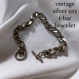 デプト(DEPT)のvintage silver t-bar bracelet unisex(ブレスレット)