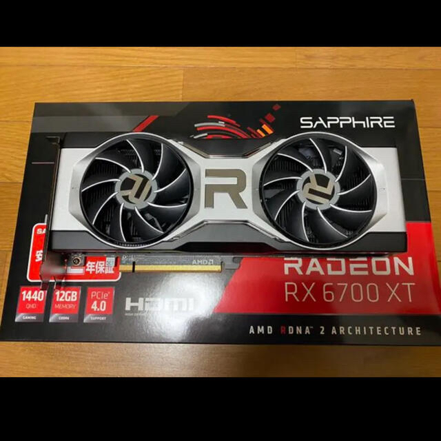 AMD RADEON RX6700XTPCパーツ