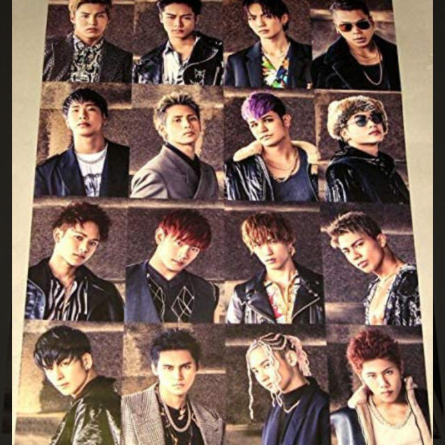 EXILE TRIBE(エグザイル トライブ)のBATTLE OF TOKYO&THE RIOT⭐︎ポスター エンタメ/ホビーのタレントグッズ(ミュージシャン)の商品写真