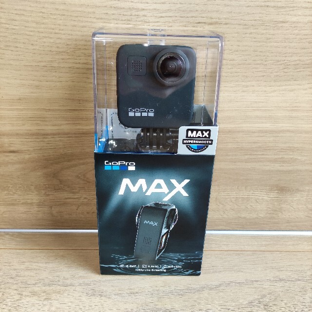 【美品】GoPro MAX CHDHZ-201-FW 360°カメラ