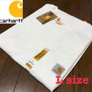 カーハート(carhartt)の新品 carhartt カーハート白 ホワイト 半袖 Tシャツ(Tシャツ/カットソー(半袖/袖なし))