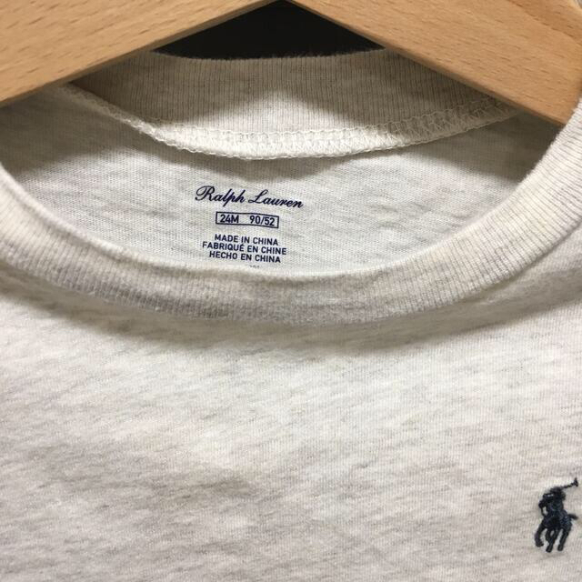 Ralph Lauren(ラルフローレン)のご専用　美品！ラルフローレンBaby長袖Tシャツ24M90cm キッズ/ベビー/マタニティのベビー服(~85cm)(Ｔシャツ)の商品写真