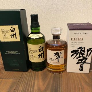 サントリー(サントリー)のサントリー白州12年、響(ウイスキー)