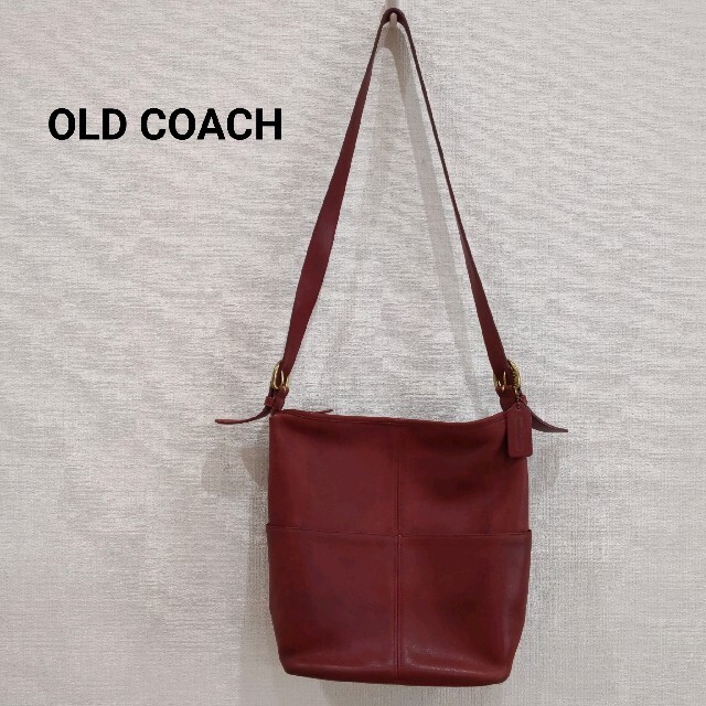 オールドコーチ COACH レザーショルダーバッグ