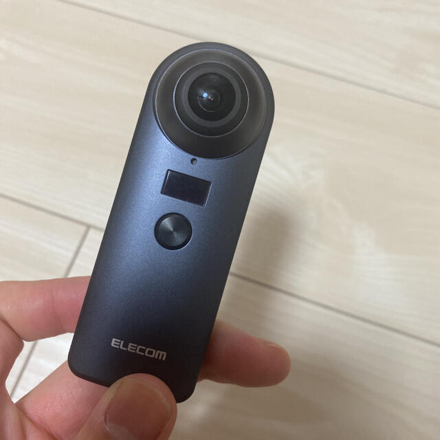 ELECOM(エレコム)の4K対応 360°カメラ スマホ/家電/カメラのカメラ(その他)の商品写真