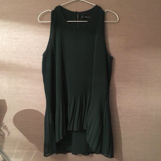 ザラ(ZARA)のZARA トップス ノースリーブ(シャツ/ブラウス(半袖/袖なし))