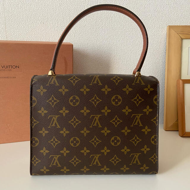 LOUIS VUITTON ルイヴィトン モノグラム ハンドバッグ レア 美品