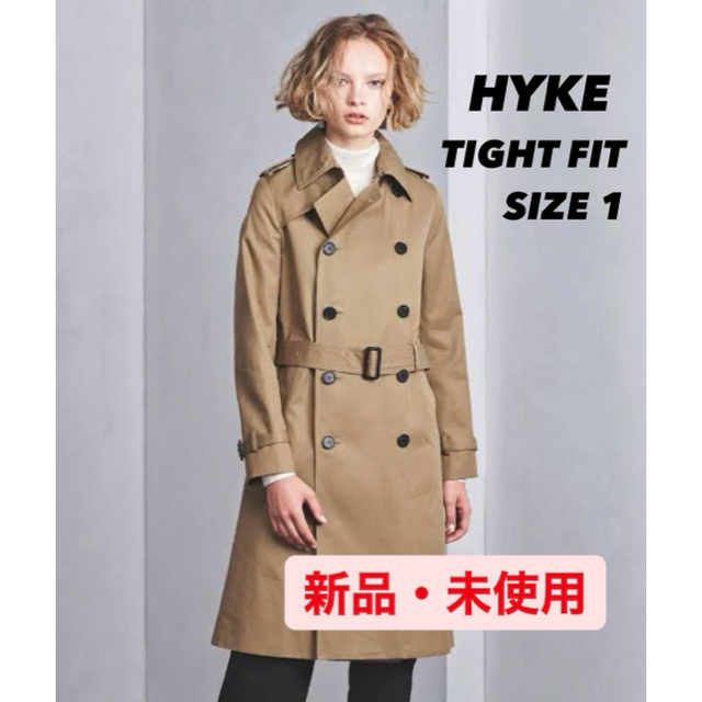 HYKE - HYKE トレンチコート TIGHT FIT 新品 タグ付き