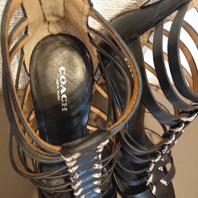 COACH(コーチ)の美品☆COACH☆ハイヒールサンダル👠 レディースの靴/シューズ(ハイヒール/パンプス)の商品写真
