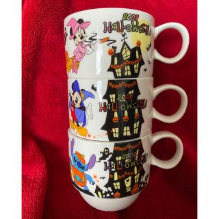 ディズニー(Disney)のハロウィン　カップ　セット　Disney  非売品(グラス/カップ)