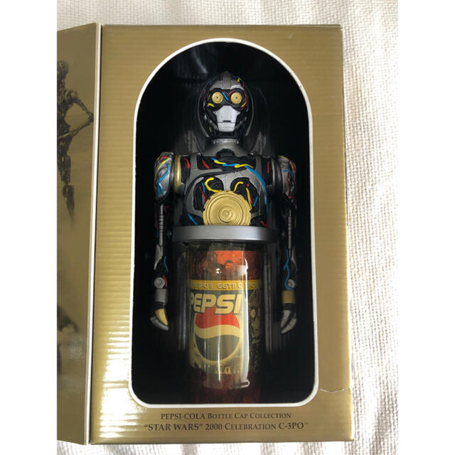 ペプシ スターウォーズ 2000 C-3PO ビッグボトルキャップの通販 ペプシ スターウォーズ 2000 C-3PO ビッグボトルキャップの通販