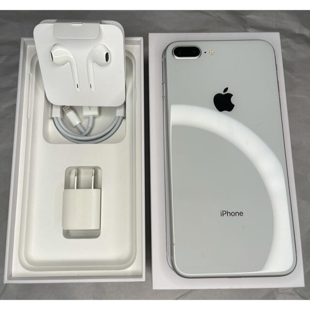 【超美品】Apple iPhone 8 plus 64GB Silver 【超美品】Apple iPhone 8 plus 64GB Silver
