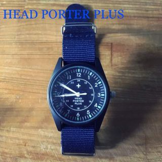 ヘッドポータープラス(HEAD PORTER +PLUS)の新品未使用 HEAD PORTER PLUS ウォッチ(腕時計(アナログ))