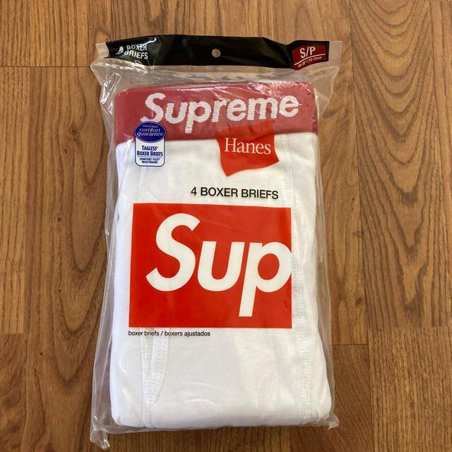 (S)Supreme Hanes Boxer Briefs4枚組x5