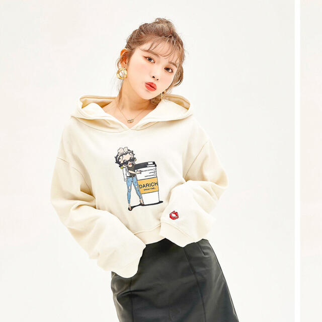 BETTY BOOP™ ショートフーディー 雑誌で紹介された www.gold-and-wood.com