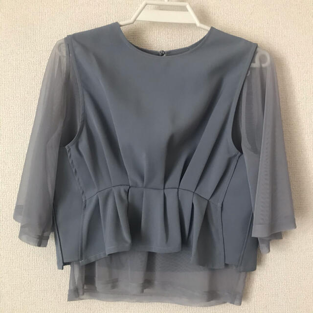 Ameri VINTAGE(アメリヴィンテージ)のameri vintage  SEE THROUGH LAYERED TOP レディースのトップス(シャツ/ブラウス(長袖/七分))の商品写真