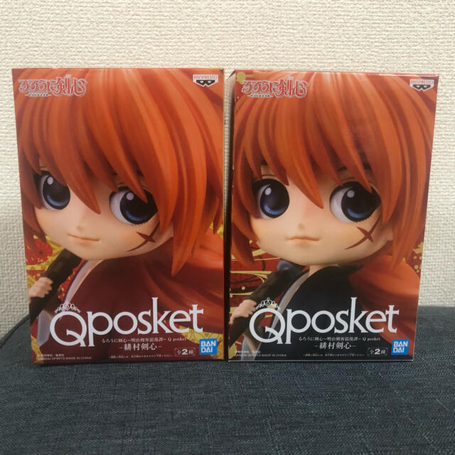 BANPRESTO(バンプレスト)のるろうに剣心-明治剣客浪漫譚- Qposket-緋村剣心- A・Bカラーセット エンタメ/ホビーのフィギュア(アニメ/ゲーム)の商品写真