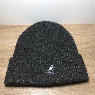 カンゴール(KANGOL)のニット帽 ニットキャップ　カンゴール　グレー　国内正規品　男女兼用　送料無料(ニット帽/ビーニー)