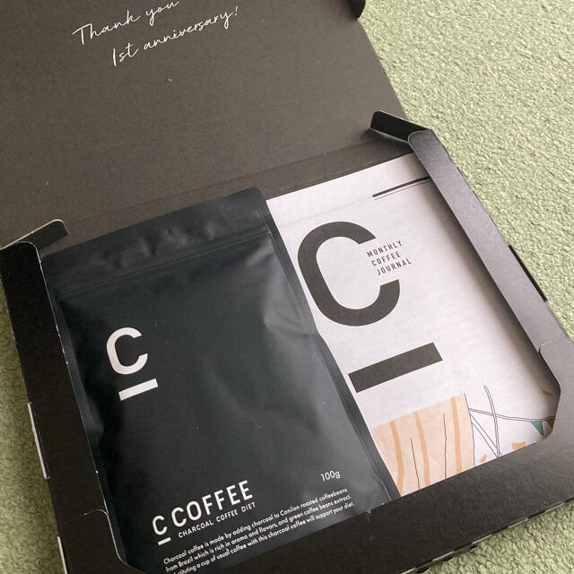 c coffee  チャコールダイエットコーヒー未開封1袋 コスメ/美容のダイエット(ダイエット食品)の商品写真