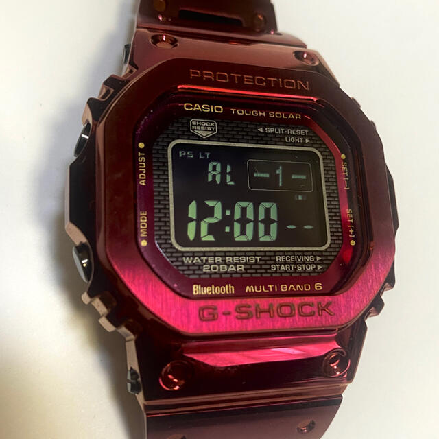 CASIO G-SHOCK GMW-B5000RD-4JF ボルドーレッド