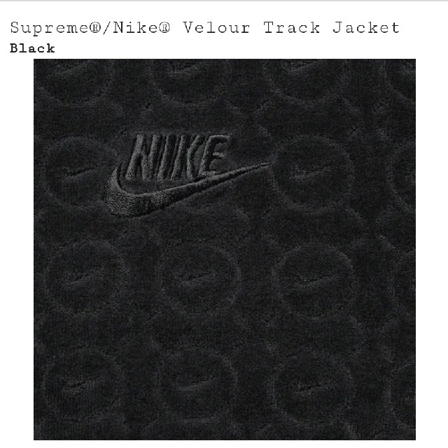 Supreme - 希少XL‼️supreme×Nike Velour Track Jacketの通販 by Supreme - 希少XL‼️supreme×Nike Velour Track Jacketの通販 by