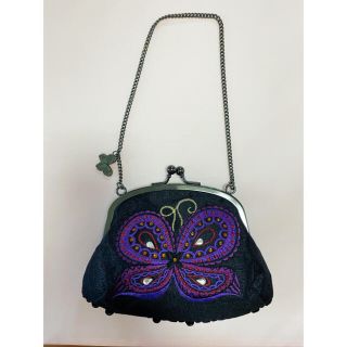 アナスイ(ANNA SUI)の【未使用】ANNASUI アナスイ　がま口ミニバッグ(ポーチ)(その他)