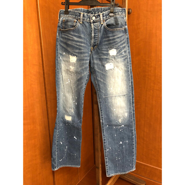 00's Takeo Kikuchi Urethane Coated Denim