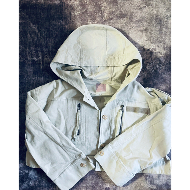 Remodel Military Hooded Coat juemi