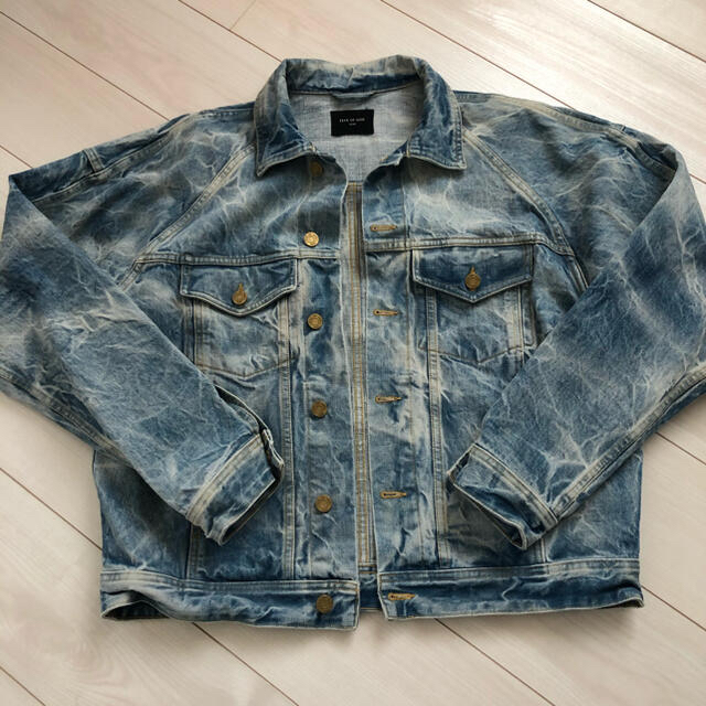 FEAR OF GOD(フィアオブゴッド)のfear of god holy water jacket メンズのジャケット/アウター(Gジャン/デニムジャケット)の商品写真