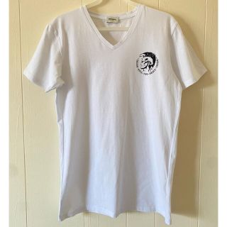 ディーゼル(DIESEL)のディーゼル 半袖Tシャツ 白シャツ 白Tシャツ DIESEL TEE モヒカン(Tシャツ/カットソー(半袖/袖なし))