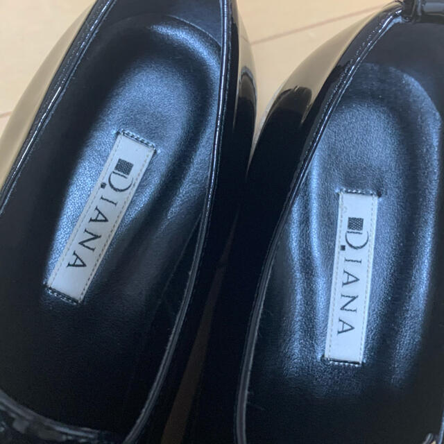 DIANA(ダイアナ)の厚底エナメルシューズ レディースの靴/シューズ(ローファー/革靴)の商品写真
