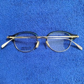 999.9 - BJ CLASSIC COLLECTION◇新品未使用◇青いブロータイプメガネ