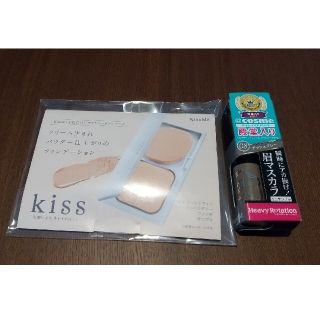 キスミーコスメチックス(Kiss Me)のキスミー アイブロウ＆キス ファンデーション 2点セット(ファンデーション)