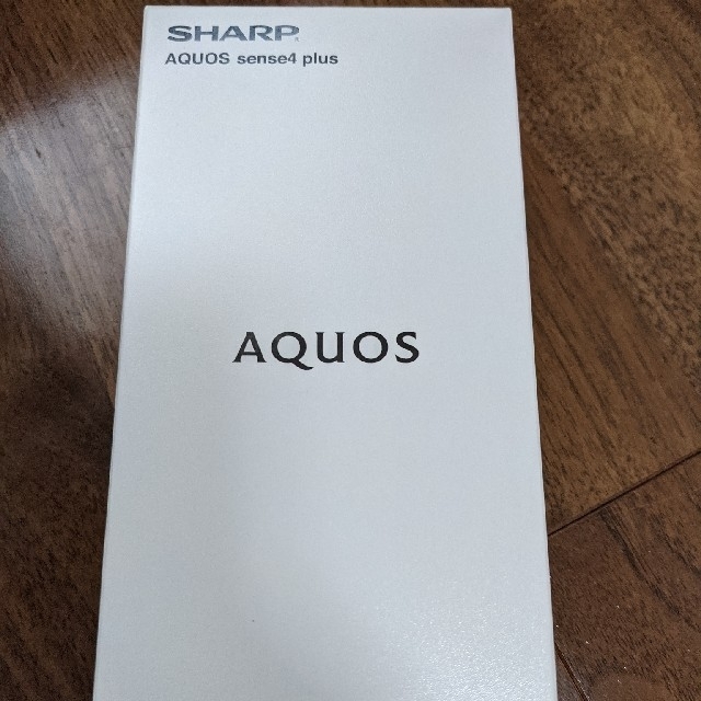 AQUOS(アクオス)のSHARP AQUOS Sense4 Plus ブラックSH-M16　美品 スマホ/家電/カメラのスマートフォン/携帯電話(スマートフォン本体)の商品写真