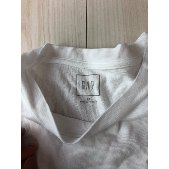 GAP(ギャップ)の美品　Tシャツ　ギャップ　ホワイト メンズのトップス(Tシャツ/カットソー(半袖/袖なし))の商品写真