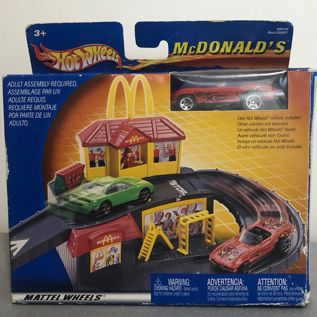 ????HOT WHEELS ミニプレイセット　マクドナルド