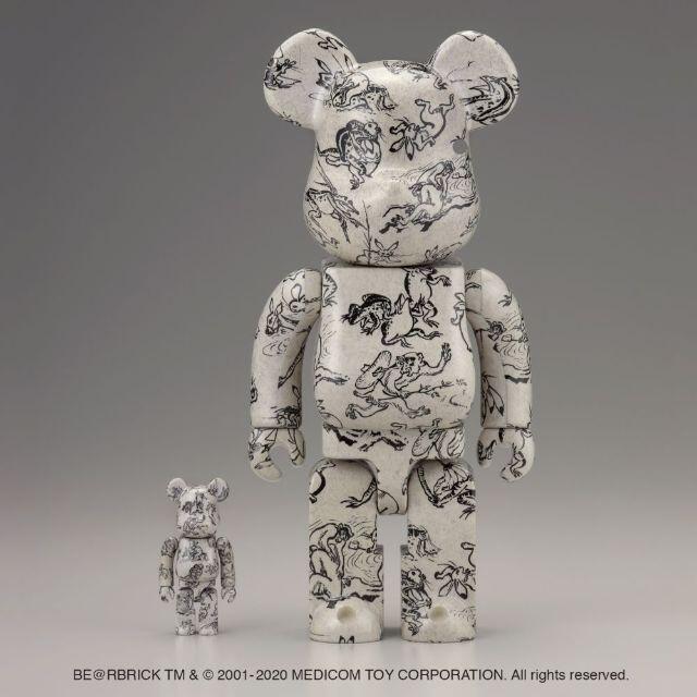 BE@RBRICK 鳥獣人物戯画 100％ & 400％