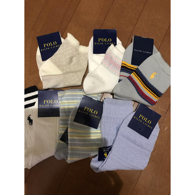 POLO RALPH LAUREN(ポロラルフローレン)のラルフローレン⭐️レディース新品靴下 レディースのレッグウェア(ソックス)の商品写真